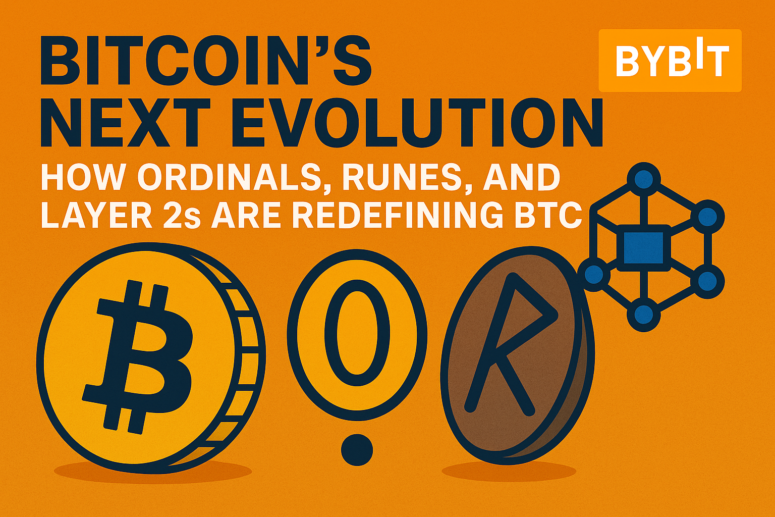 🧠 Bitcoin’s Next Evolution: How Ordinals, Runes, and Layer 2s Are Redefining BTC